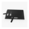 Hyperline Шкаф напольный 19-дюймовый, 27U, 1388x800х600 мм (ВхШхГ), передняя стеклянная дверь со стальными перфорированными боковинами, задняя дверь сплошная, ручка с замком, крыша нового типа, цвет черный (RAL 9004) (разобранный) - 140