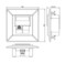Hyperline Розетка RJ-45, одинарная, категория 6, внутренняя, экранированная - 71