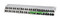 Hyperline Патч-панель высокой плотности 19", 1U, 48 портов RJ-45, полный экран, категория 6A, Dual IDC - 118
