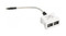 Hyperline Разветвитель RJ-45 4Pr.T568A/T568B -> 2 x 2Pr.10BASE-T - 121