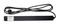 Hyperline Блок розеток для 19" шкафов, горизонтальный, 9 розеток Schuko (16A), 250В, кабель питания 3х1.5мм2, длина 2.5 м, с вилкой Schuko, 482.6x44.4x44.4мм (ДхШхВ) - 50