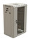 Hyperline Шкаф настенный 10'', 12U, 649,5х390х300, уст. размер 254 мм, со стеклянной дверью, открывающиеся стенки, возможность установки вентилятора, цвет серый (RAL 7035) (собранный) - 49