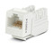 Hyperline Вставка Keystone Jack RJ-45(8P8C), категория 6, 110 IDC, заделка с помощью NE-TOOL, белая - 123