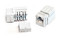 Hyperline Вставка Keystone Jack RJ-45(8P8C), категория 6, 110 IDC, заделка с помощью NE-TOOL, белая - 121