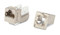 Hyperline Вставка Keystone Jack RJ-45(8P8C), категория 6, экранированная, 110 IDC, заделка с помощью NE-TOOL, белая - 124