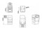 Hyperline Вставка Keystone Jack RJ-45(8P8C), категория 6a (10G), тип 180 градусов, синяя - 25