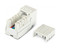 Hyperline Вставка Keystone Jack, RJ-12(6P6C), 110 IDC, заделка с помощью NE-TOOL, белая - 124
