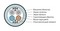 Hyperline (500 м) Кабель интерфейса RS-485, 2х2х22 AWG (0.76 мм/7х0.254 мм), многопроволочные жилы (patch), SF/UTP, PVC, черный - 25