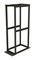 Hyperline Открытая стойка 19-дюймовая (19"), 32U, высота 1625 мм, двухрамная, ширина 550 мм, глубина регулируется 800-1000 мм, цвет черный (RAL 9005) - 73