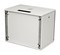 ZPAS Шкаф настенный 19-дюймовый (19"), серия SU, 12U, 578x600х400, со стеклянной дверью, с открывающимися стенками, цвет серый (RAL 7035) (SU-112) (собранный) - 49