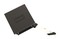 Hyperline Шкаф настенный 19-дюймовый (19"), 18U, 908x600х600мм, стеклянная дверь с перфорацией по бокам, ручка с замком, цвет черный (RAL 9004) (разобранный) - 125