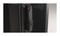 Hyperline Шкаф напольный 19-дюймовый, 42U, 2055x600х800 мм (ВхШхГ), передняя и задняя распашные перфорированные двери (75%), ручка с замком, цвет черный (RAL 9005) (разобранный) - 100