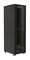 Hyperline Шкаф напольный 19-дюймовый, 32U, 1610x600х600 мм (ВхШхГ), передняя стеклянная дверь со стальными перфорированными боковинами, задняя дверь сплошная, ручка с замком, крыша нового типа, цвет черный (RAL 9004) (разобранный) - 196