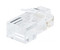 Hyperline Разъем RJ-45(8P8C) под витую пару, категория 3 (6 µ"/ 6 микродюймов), универсальный (для одножильного и многожильного кабеля) (100 шт) - 49