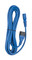 Hyperline Кабель питания монитор-компьютер IEC 320 C13 - IEC 320 C14 (3x1.0), 10A, прямая вилка, 5 м, цвет синий - 25