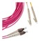 Hyperline Патч-корд волоконно-оптический (шнур) MM 50/125(OM4), FC-LC, duplex, LSZH, 3 м - 25