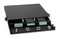 Hyperline Патч-панель 19” универсальная, пустой корпус, 1U, 1 выдвижной лоток (drawer 1U), 3 слота (3х1), вмещает 3 FPM панели с адаптерами или 3 CSS оптические кассеты 120х32 мм - 25