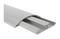 DKC / ДКС In-Liner Front CSP-F 75x17.0мм Напольный канал 2-секционный, 1 перегородка, ПВХ, не распространяет горение, цвет серый (цена за 1 метр) - 25