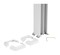 LEGRAND Snap-On Колонна алюминиевая с крышкой из пластика 4 секции, высота 3.3 м, цвет белый - 25