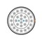 Hyperline (UTP100-C5-SOLID-OUTDOOR) Кабель витая пара, неэкранированная U/UTP, категория 5, 100 пар (24 AWG), одножильный (solid), внешний, UV PE, -50°С – +60°С, черный - 25