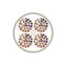 Teldor (T50100002G) (75N2100129) (T50100002B W050T) Кабель витая пара, неэкранированная U/UTP, категория 3, 100 пар (25 пар(24 AWG)х4), одножильный (solid), центральный силовой элемент, FR-PVC, -10°C - +50°C, светло-серый - 25