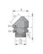 DKC / ДКС Поворотный адаптер 45° M25x1,5, IP68/IP67, никелироованная латунь - 25