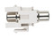Hyperline Вставка формата Keystone Jack с проходным адаптером RCA (белый), D type, ROHS, белая - 99