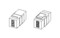 Hyperline Вставка формата Keystone Jack с проходным адаптером USB 3.0 (Type A), ROHS, белая - 99
