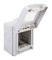 DKC / ДКС Коробка для настенного монтажа, IP55, 2 модуля, серая, Avanti - 25