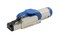 Hyperline Разъем полевой оконцовки RJ-45 (8P8C) под витую пару, для одножильного кабеля, toolless, категория 8, экранированный, накручивающийся хвостовик, синий, IDC - 147