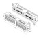 Hyperline Патч-панель настенная, 12 портов RJ-45(8P8C), категория 5е, с подставкой - 26
