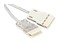 Hyperline Патч-корд 110 тип-110 тип, 4 пары, Cat.6, 3 м - 52