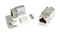 Hyperline Вставка Keystone Jack RJ-45(8P8C), категория 5e, экранированная, 110 IDC, заделка с помощью NE-TOOL, белая - 151