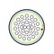 Hyperline (FTP25-C3-SOLID-INDOOR) Кабель витая пара, экранированная F/UTP, категория 3, 25 пар (24 AWG), одножильный (solid), экран - фольга, PVC, 20°C - +50°C, серый - 26