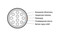 Hyperline Кабель витая пара, неэкранированная U/UTP, категория 3, 10 пар (24 AWG), одножильный (solid), LSZH нг(А)-HF, –20°C - +60°C, серый - 29
