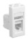 DKC / ДКС Компьютерная розетка "Белое облако" RJ-45 модульная,кат. 5е , 1 мод, Avanti - 87