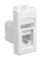 DKC / ДКС Компьютерная розетка "Белое облако" RJ-45 модульная, кат. 6, 1 мод, Avanti - 85