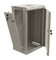 Hyperline Шкаф настенный 10'', 15U, 774,5х390х300, уст. размер 254 мм, со стеклянной дверью, открывающиеся стенки, возможность установки вентилятора, цвет серый (RAL 7035) (собранный) - 60