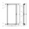 ZPAS Поворотная 19" рама высотой 24U (для шкафов 27U,30U шириной 800 мм), цвет серый (RAL 7035) (WZ-SB23-00-10-011) - 30