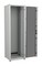 ZPAS Шкаф напольный 19", 24U, 1163х600х600мм (ВхШхГ), дверь стальная сплошная с одноточ. замком с ручкой, укороч. дверь + фальшп. 3U с щеточ. вводом, 2 пары 19" монтажных профилей, ножки, серый (RAL7035)(разобранный) - 60