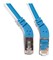 Hyperline Патч-корд F/UTP угловой, экранированный, левый 45°-правый 45°, Cat.5e (100% Fluke Component Tested), LSZH, 1 м, синий - 30