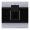 DKC / ДКС Розетка с крышкой "Черный квадрат", 2P+E, с з/ш, 2 мод., Avanti - 89