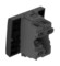 DKC / ДКС Выключатель "Черный квадрат", 16A, 2 мод., Avanti - 120