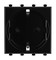 DKC / ДКС Розетка "Черный квадрат", 2P+E, с з/ш, 2 мод., Avanti - 121