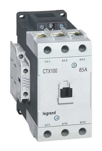 LEGRAND Контактор CTX3, торцевой зажим, 3P 85A 2 Н.О. + 2 Н.З. 415V