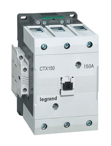 LEGRAND Контактор CTX3, торцевой зажим, 3P 150A 2 Н.О. + 2 Н.З. ~24V