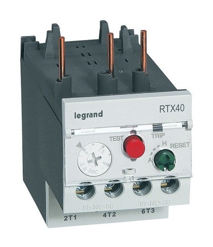 LEGRAND Тепловое реле защиты от перегрузки RTX3 40, 4-6A