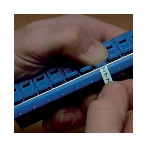 PANDUIT Диспенсер с набором маркерных лент, цифры от "0" до "9", маркерные ленты - белый полиэстер, 2.4 м каждая