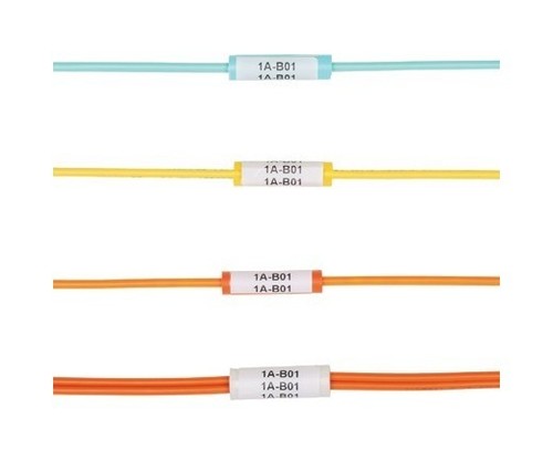 PANDUIT Муфта для дуплексного оптического кабеля 3 мм, для маркировки, белая (100 шт)