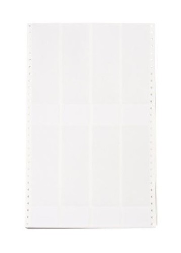 BRADY Этикетки самоламинирующиеся для термотрансферной печати, винил, белый/прозрачный, 25.40 мм х 36.5 мм (ШхВ), DAT-34-292-10